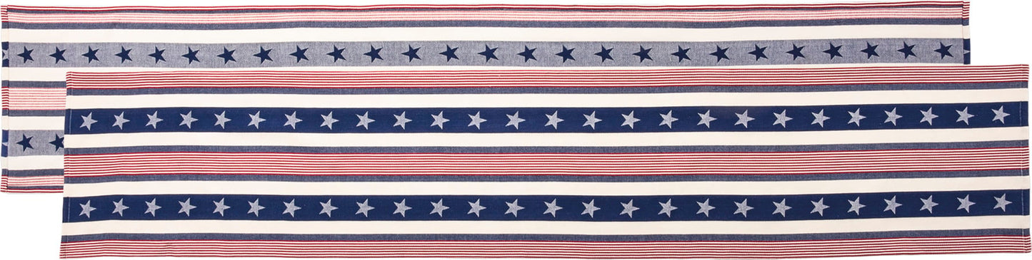 Stars & Stripes 13X72" Runner