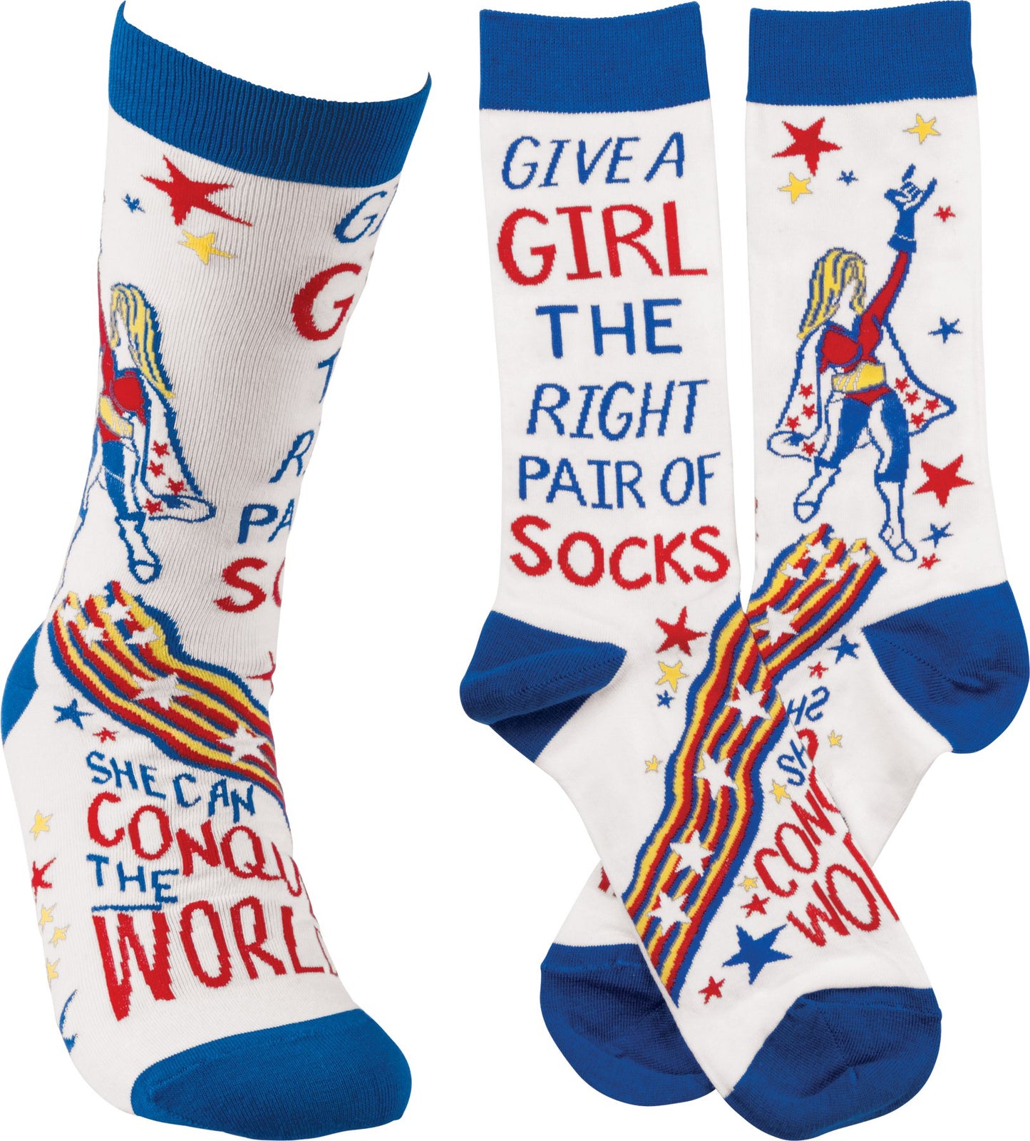 CONQUER THE WORLD SOCKS