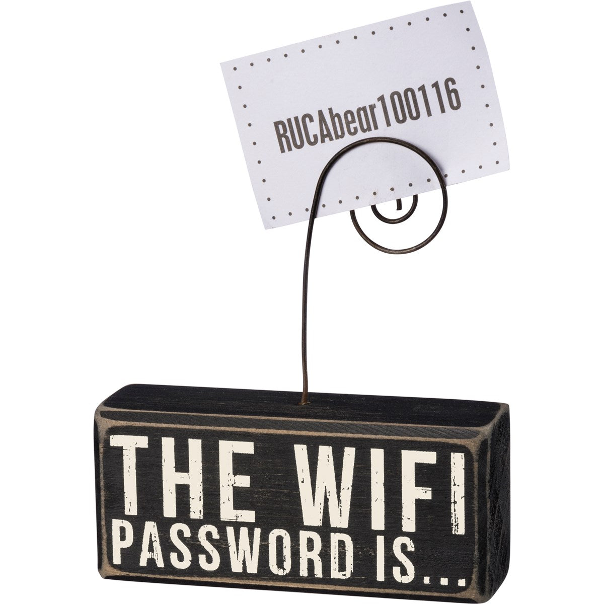 Wifi Photo Block Sign