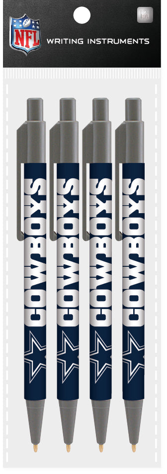 Cowboys 4 Pack Pens