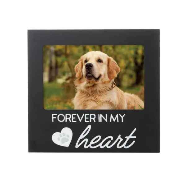 Black Forever in My Heart Pet Frame