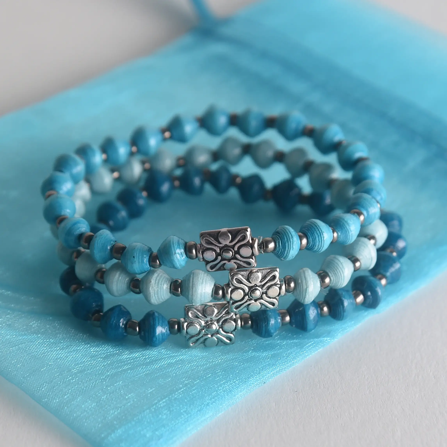 Set of 2 Turquoise Bracelets