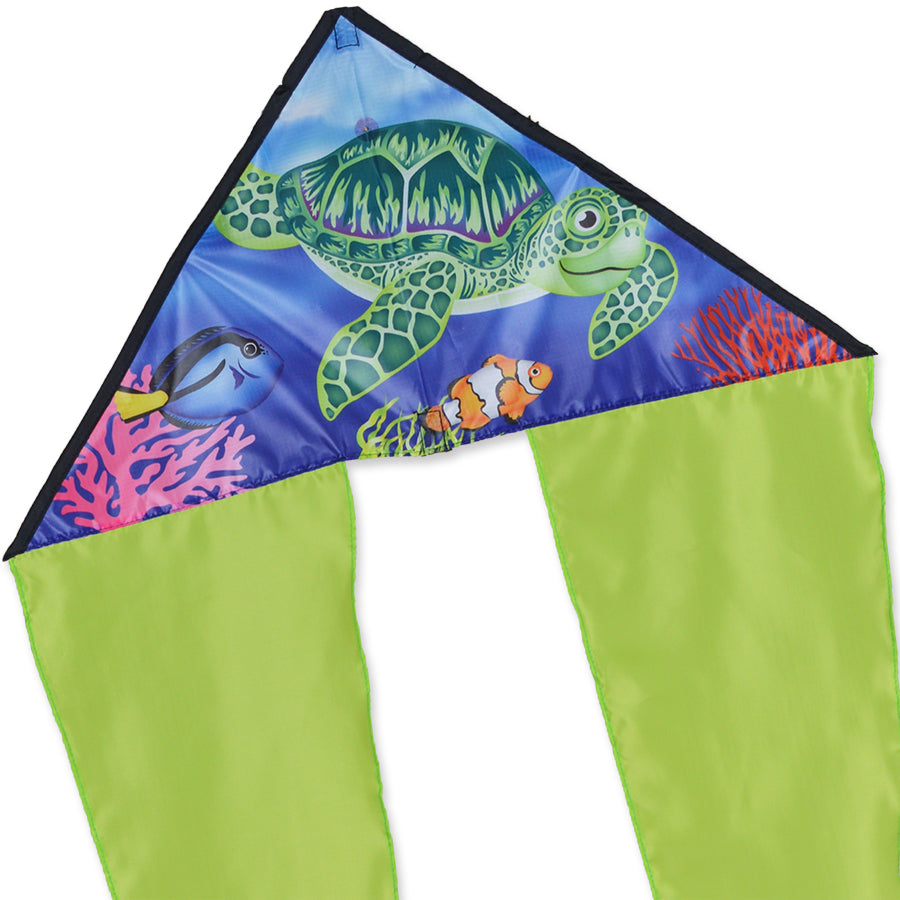 Sea Turtles Zippy Flo-tail Delta Kite