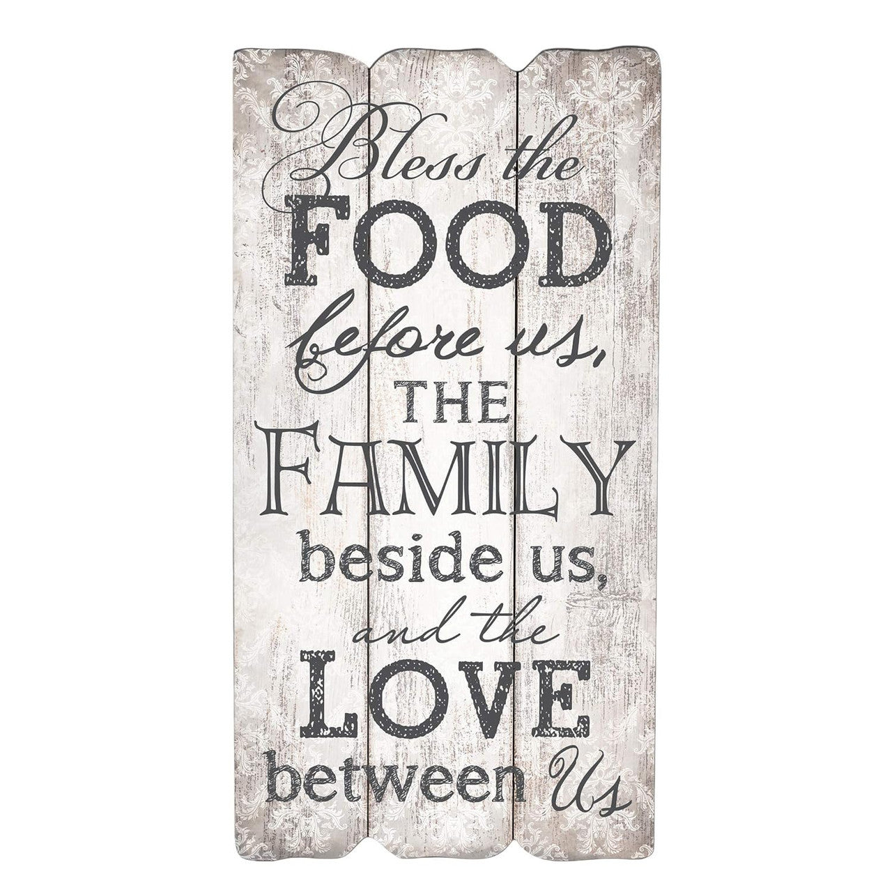 BLESS THE FOOD 12X6 Sign