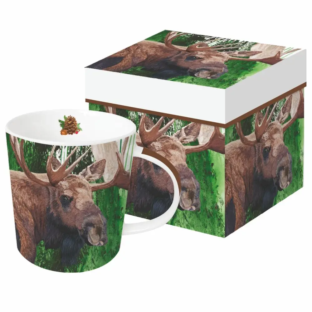WILDERNESS MOOSE Mug In Box