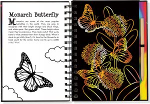 Butterflies And Friends Scratch & Sketch