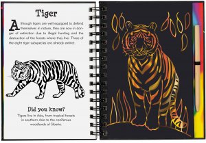 Wild Safari Scratch & Sketch