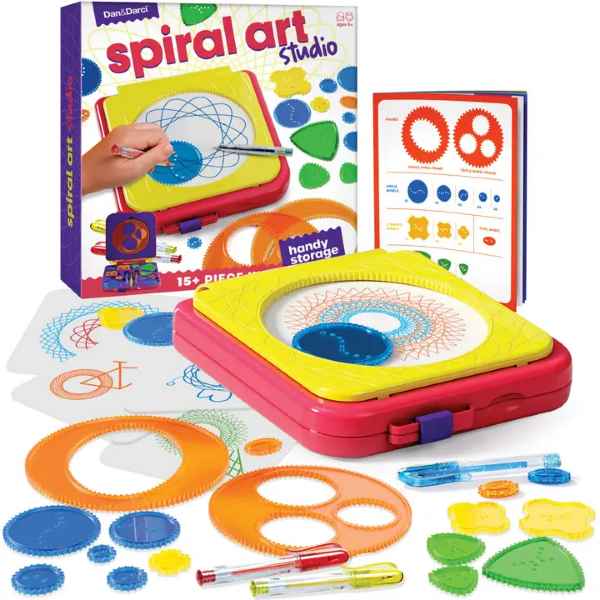 SPIRAL ART FOR KIDS