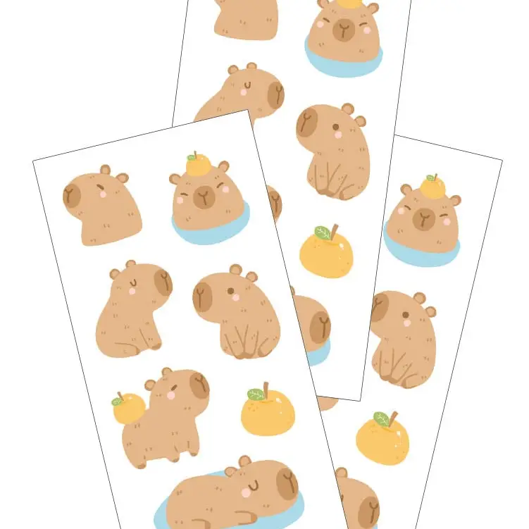 Capybara Stickers