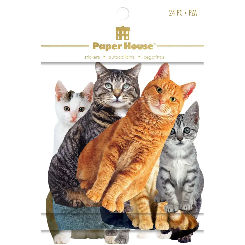 Cats Die Cut Stickers