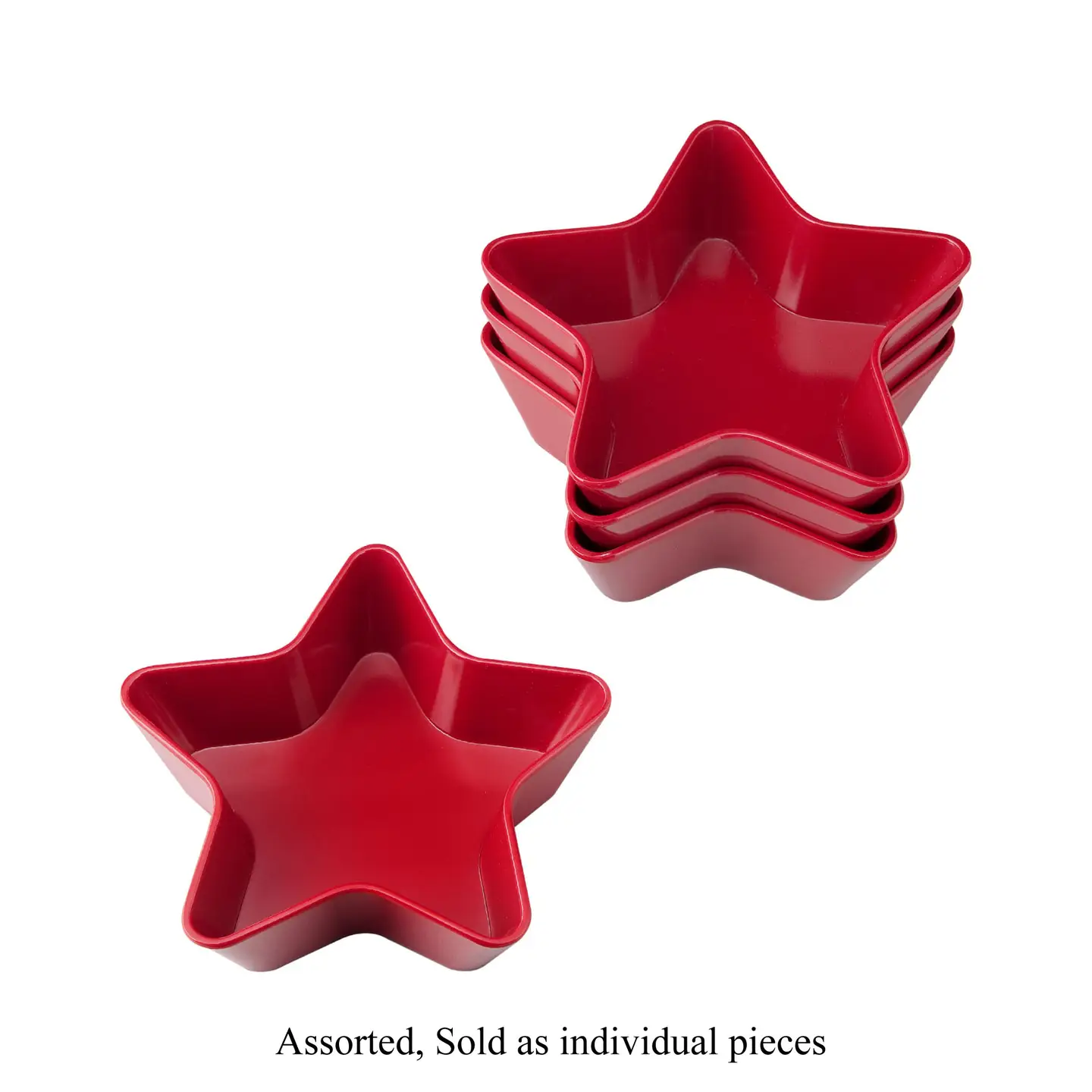 5" Red Star Melamine Bowl