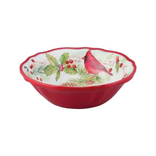 Winterbirds 7" Melamine Bowl
