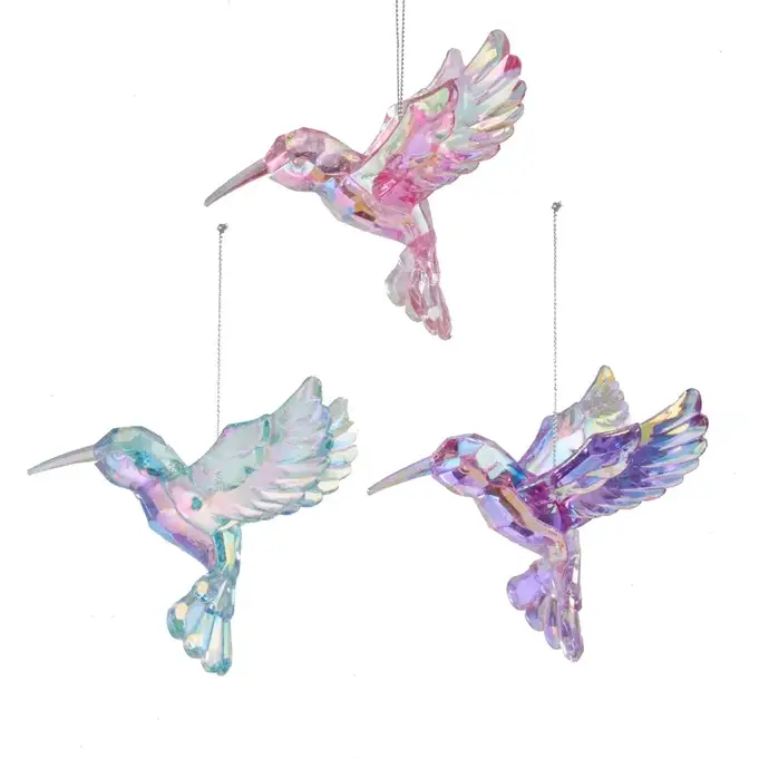 4" Acrylic Irridescent Hummingbird