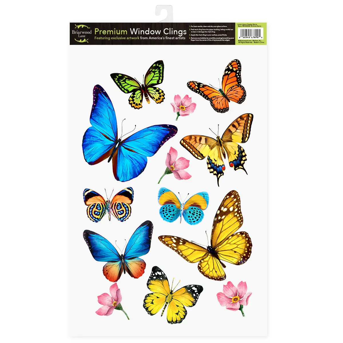 Butterflies Window Clings