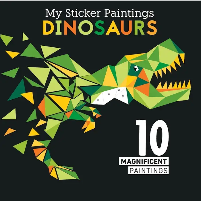 Dinosaurs My Sticker Paintings