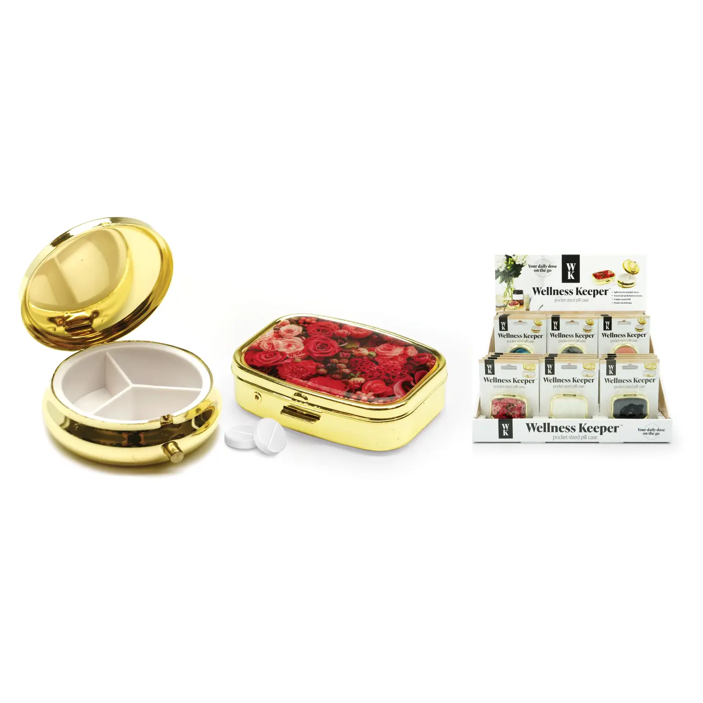 Pocket Sized Pill Case - Assorted