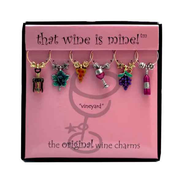 Vineyard Wine Charms