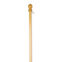 Wood Flag Pole