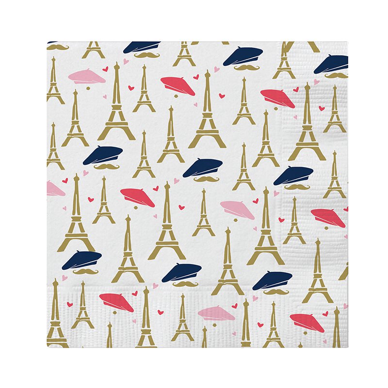 Paris 5" Napkins - 20 Ct
