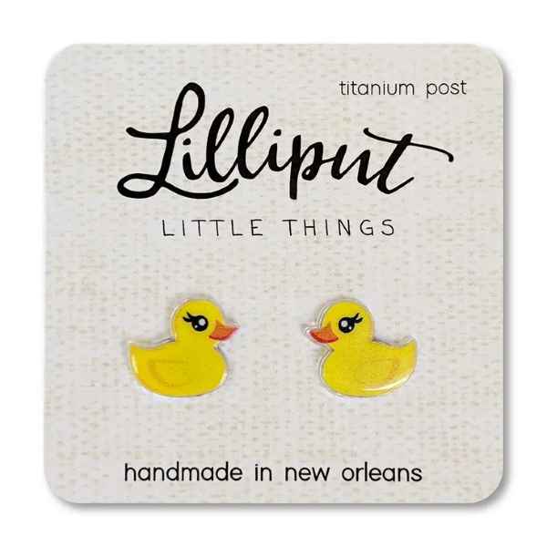 Rubber Duckie Earrings