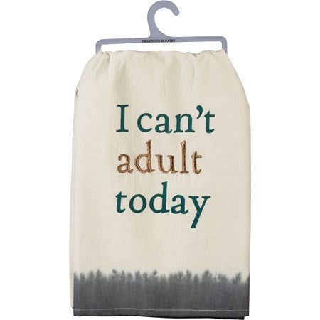 Can't Adult Towel