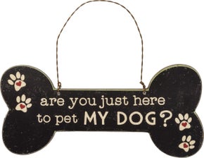 Pet My Dog Ornament