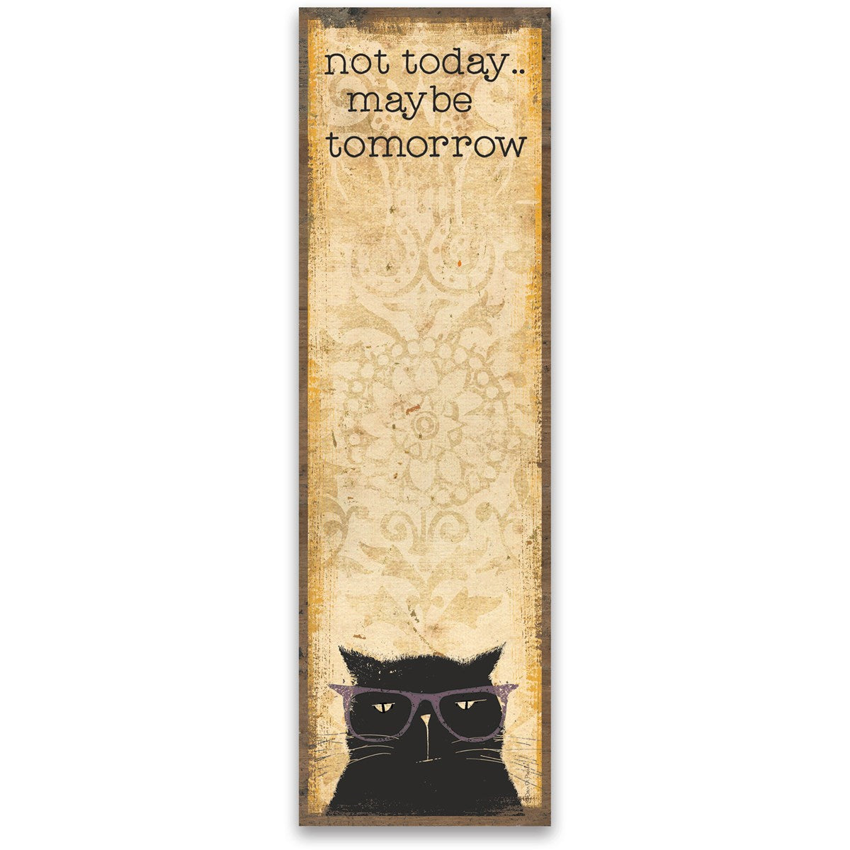 Not Today List Pad