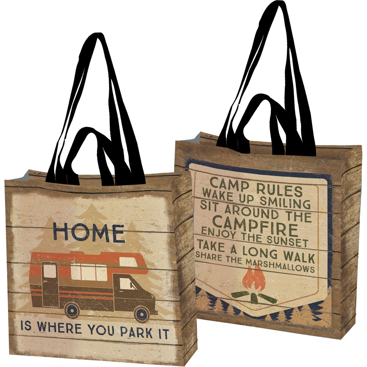 Camp Rules Market Tote