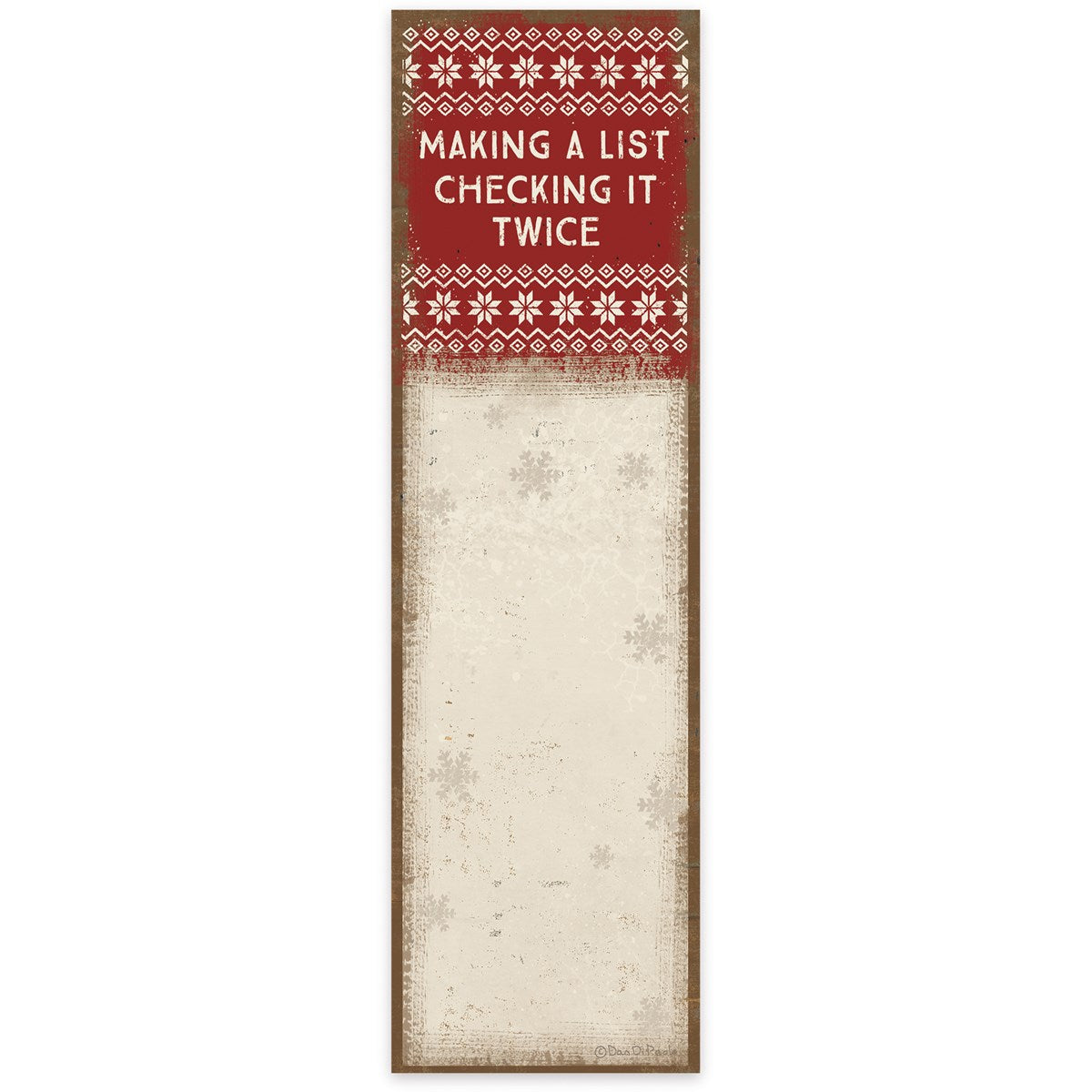 Making A List Notepad