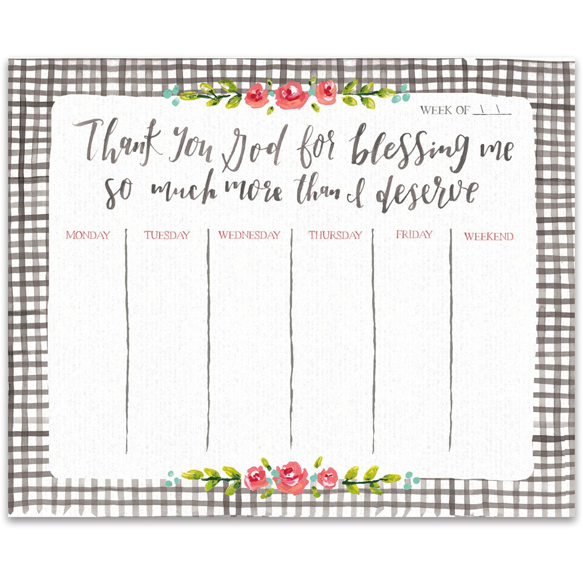 BLESSING ME MORE Notepad