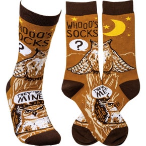 Socks - Whooo's Socks? They're Mine!