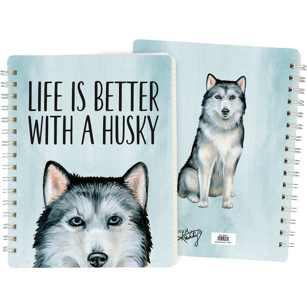 HUSKY SPIRAL NOTEBOOK