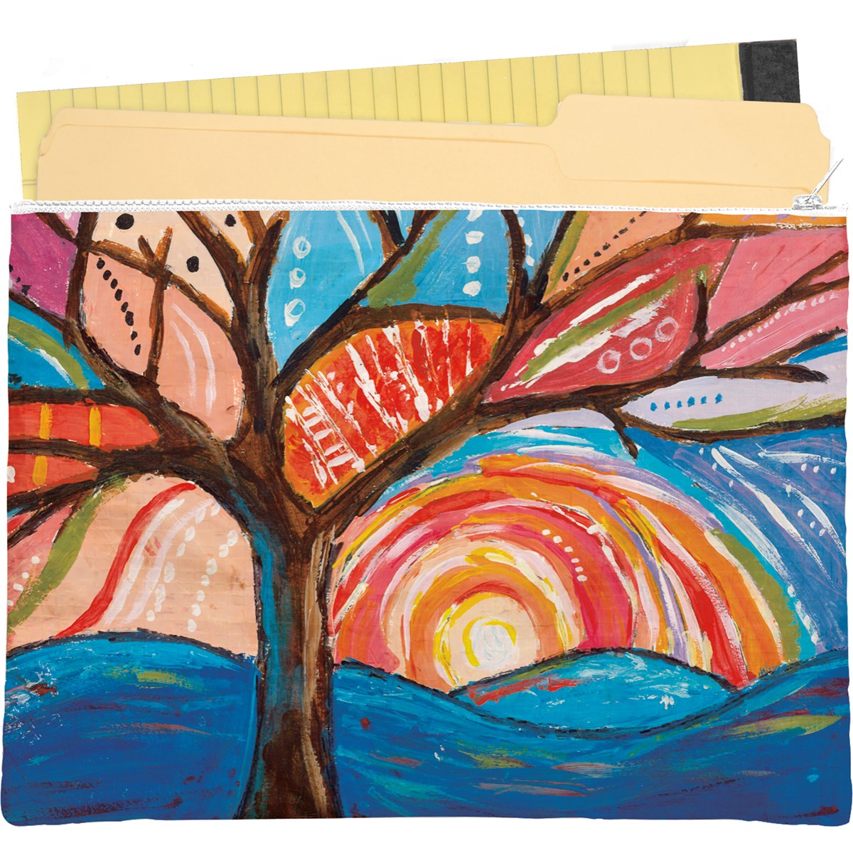 TREE ZIPPER FOLDER
