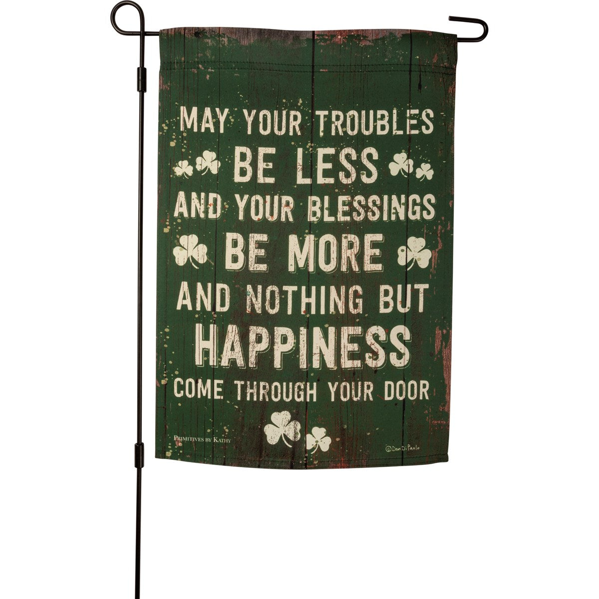 Your Troubles Garden Flag