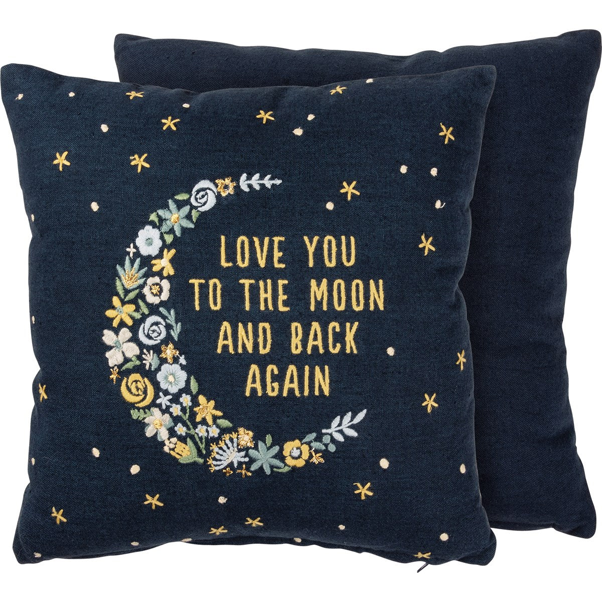 TO THE MOON AND BACK PILLOW