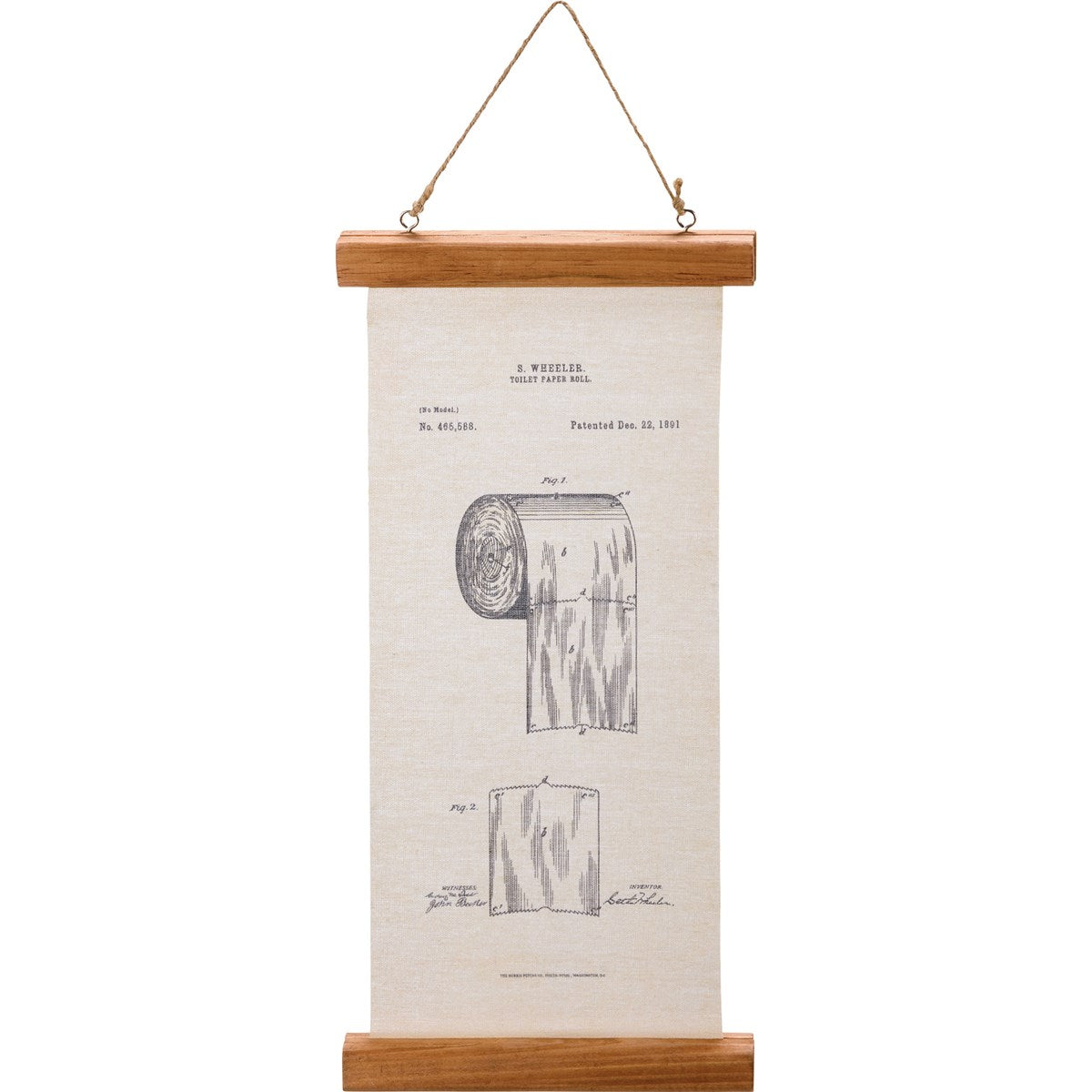 Toilet Paper Wall Decor