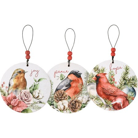 BIRD ORNAMENT - ASSORTED