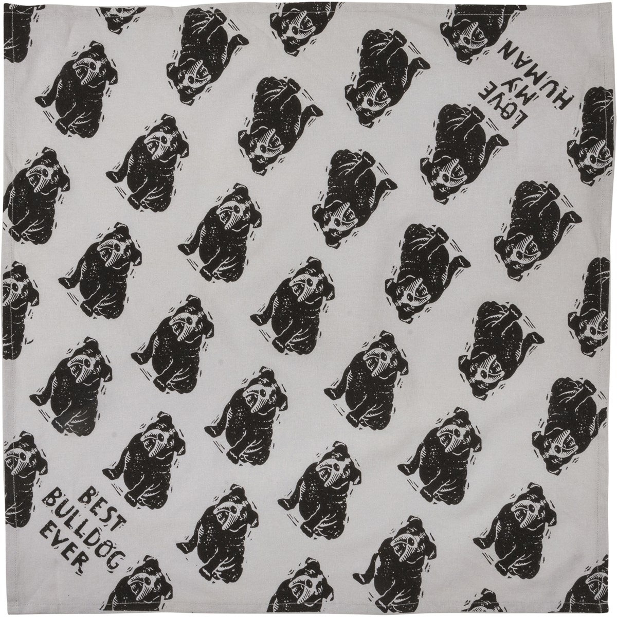 BULLDOG PET BANDANA