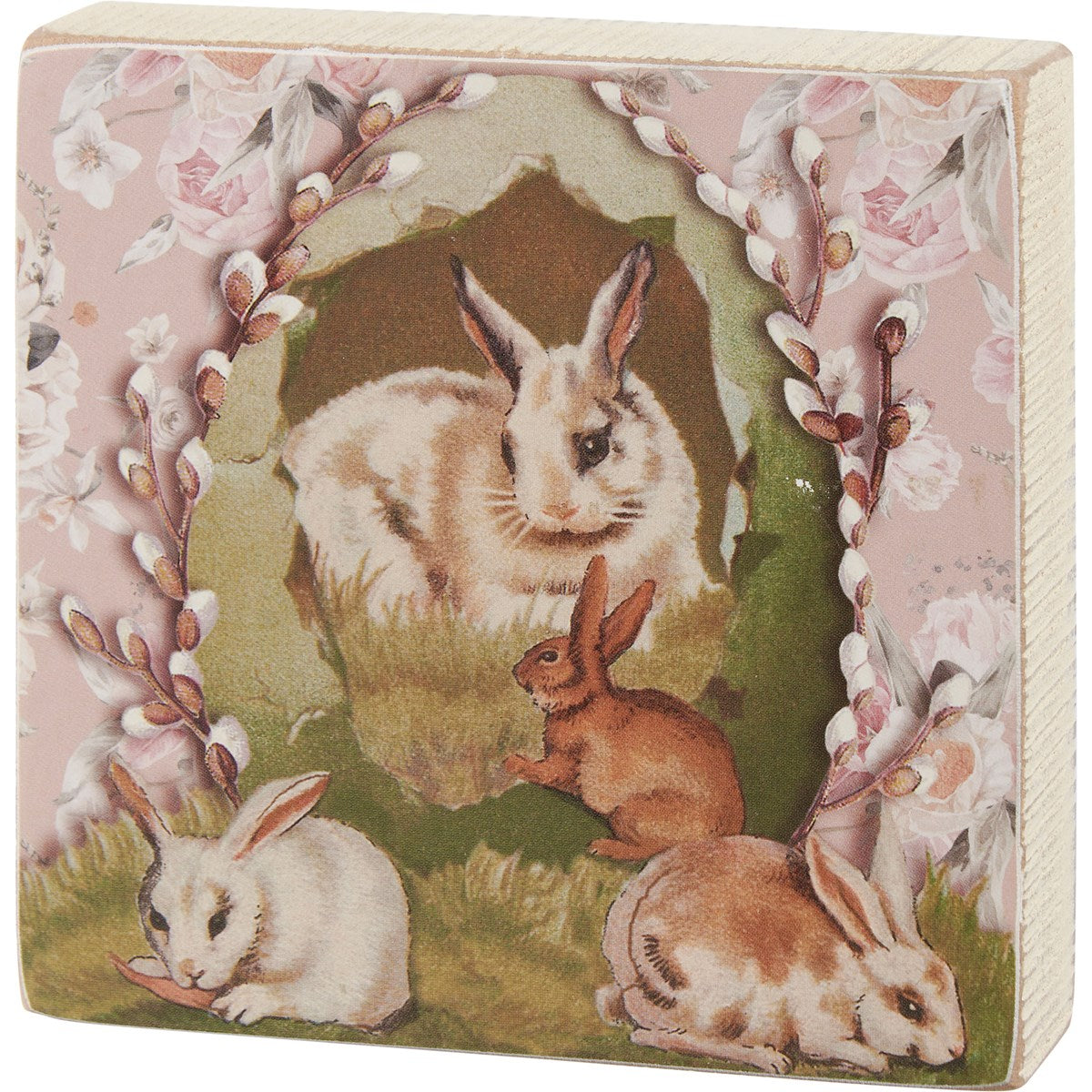 Bunnies Block Sign