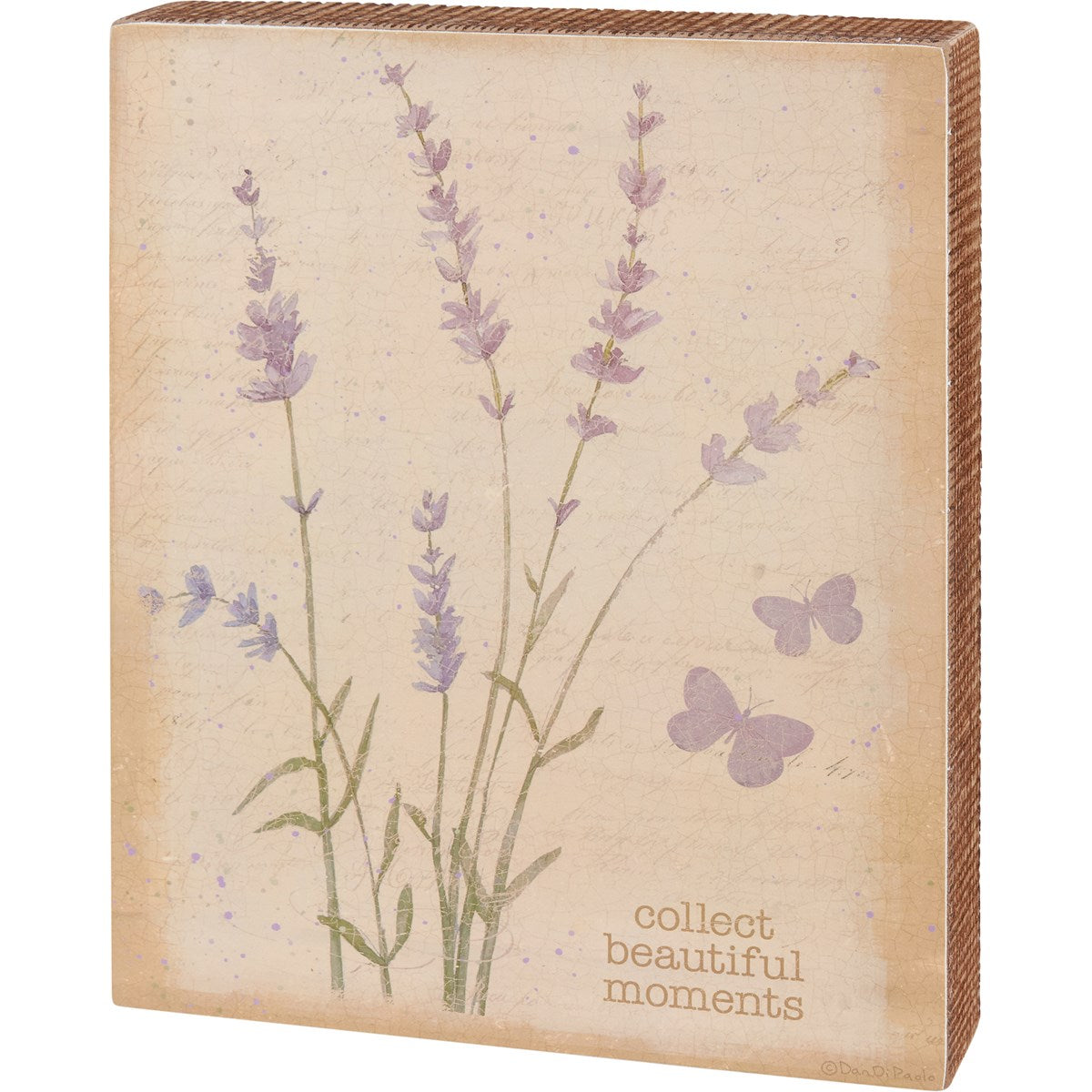 Collect Beautiful Moments Box Sign