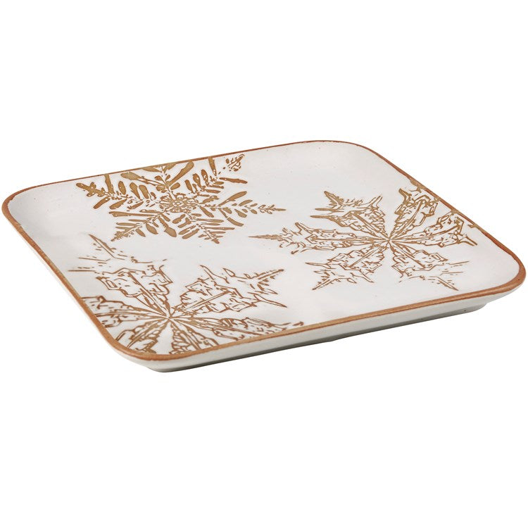 SNOWFLAKE TRAY 8X8