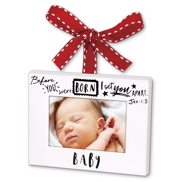 BABY FRAME ORNAMENT