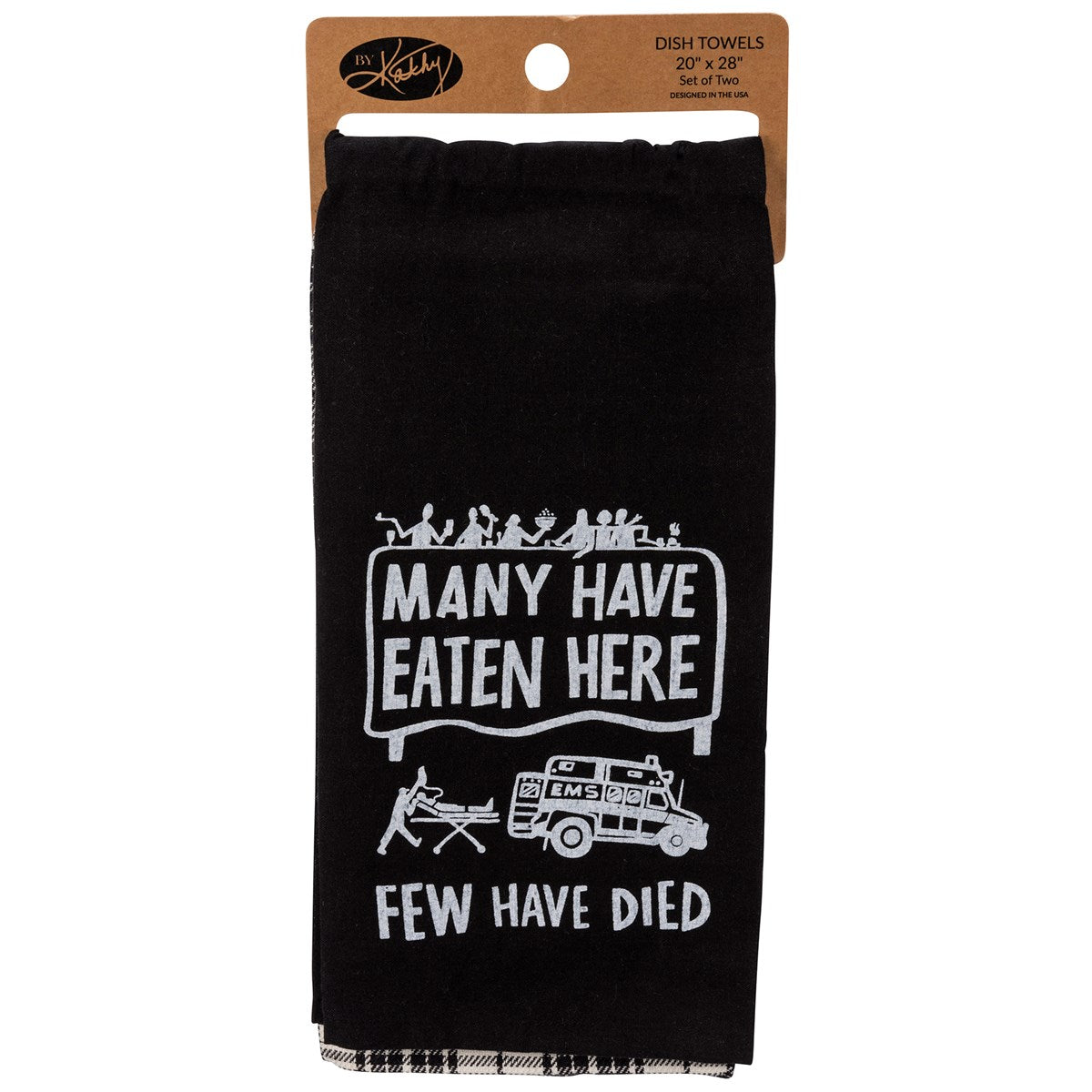 EATEN HERE Kitchen Towel Set