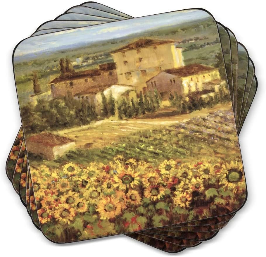 Tuscany Coasters Set 6