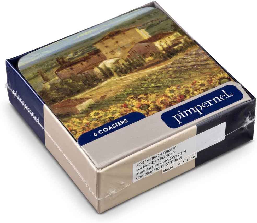 Tuscany Coasters Set 6