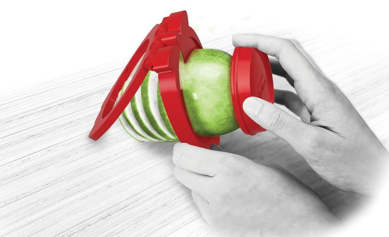 2 In 1 Apple Corer Spiralizer