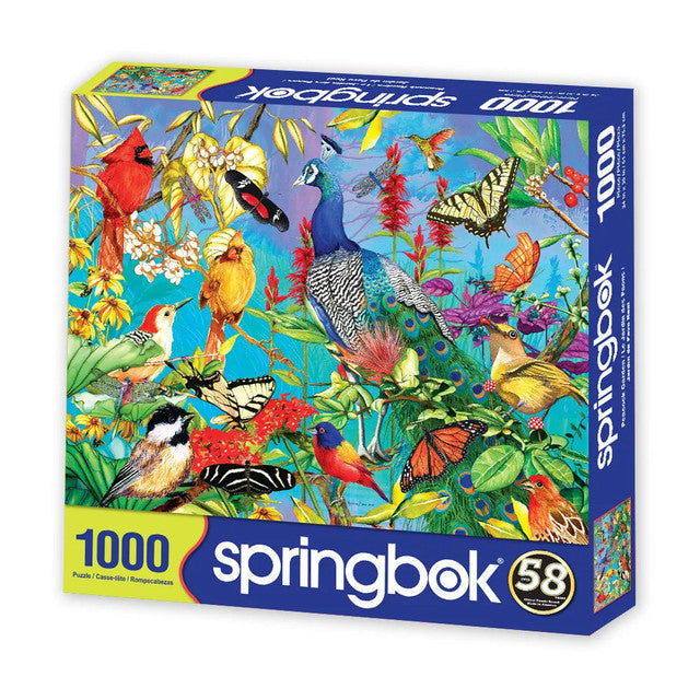 PEACOCK GARDEN 1000 PC Puzzle