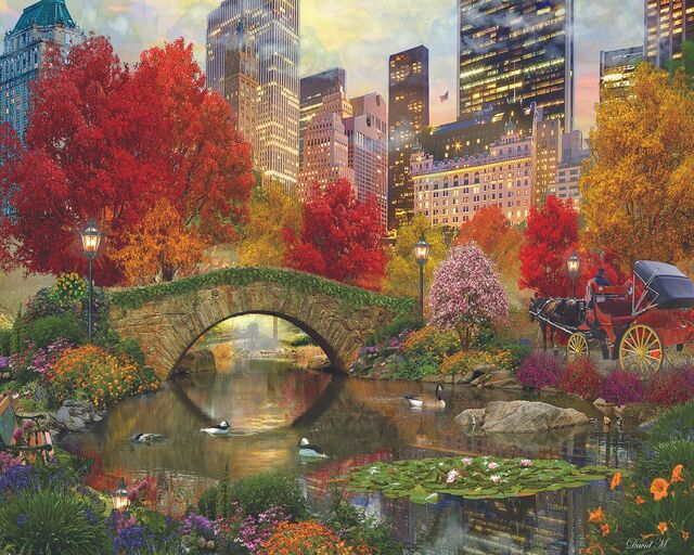 CENTRAL PARK PARADISE 1500 PC Puzzle