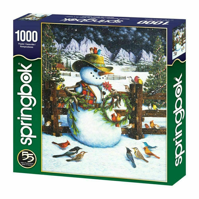 WESTERN SNOWMAN 1000PC Puzzle