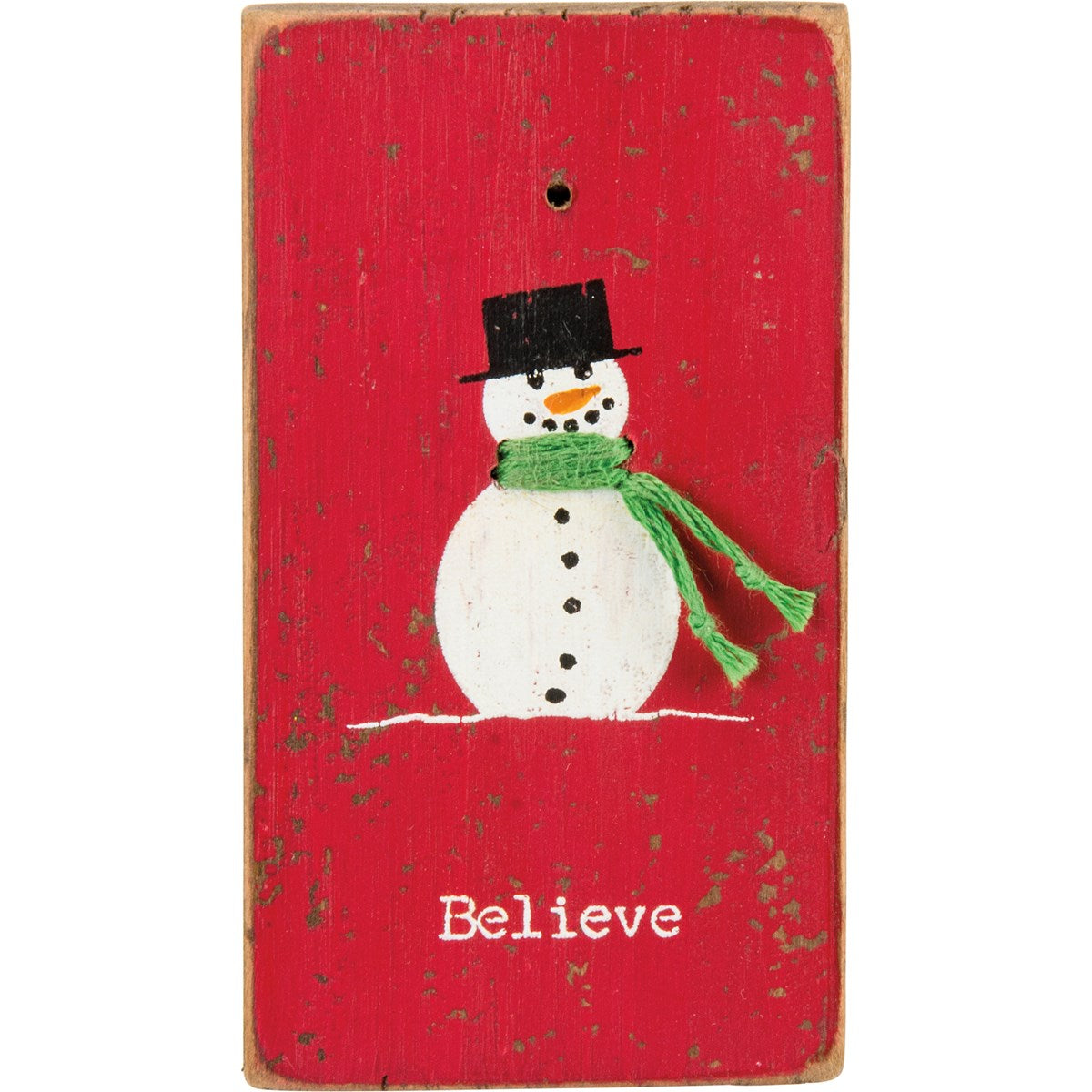 Believe Stiched Block